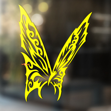 Fliegender Schmetterling Tribal-Stil Universeller Vinyl-Aufkleber_4