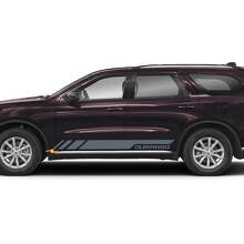 Markenbeschriftung Unterer Seitenstreifen Vinyl-Aufkleberset für Dodge Durango_2