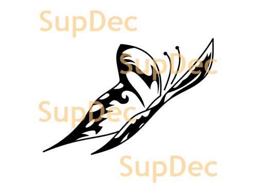 Schmetterling-Vinylkunst-Wand-Fenster-Badezimmer-Aufkleber-Aufkleber Nr. 30
