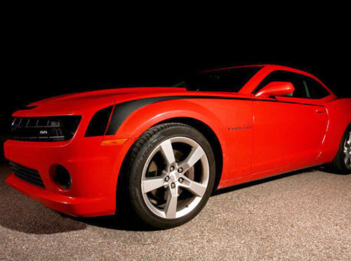 Chevrolet Camaro 2010–2013 Hockeyschläger, seitliche Vinyl-Aufkleber, Grafikstreifen
