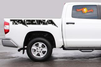 2X Toyota Tacoma Bettseiten-Vinyl-Aufkleber Grafiken Rallye-Streifen