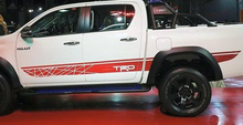 3 x Toyota Hilux TRD Offroad-Seiten-Vinyl-Aufkleber mit Grafik-Rallye-Aufkleber 2