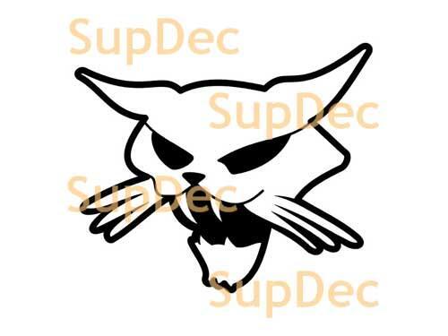 Katze Vinyl Kunst Wand Fenster Badezimmer Aufkleber Aufkleber abnehmbar #3
