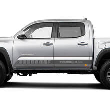 Karierte Türseitstreifen Vinyl Aufkleber Grafikset Für Toyota Tacoma 2