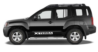 2 x Nissan XTERRA Vinyl-Tür-Logos, Aufkleber, Grafiken