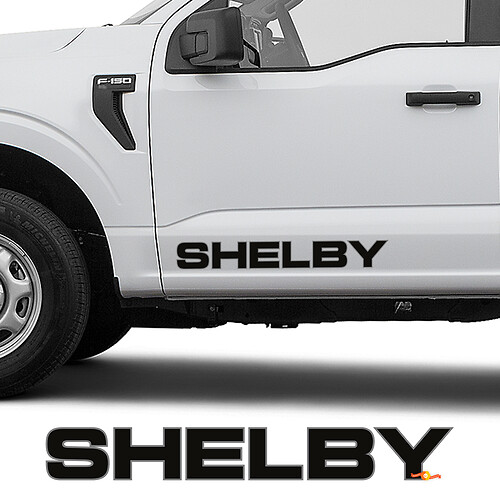 Seitentüren Shelby Super Snake Sport Decals Sticker für Ford F-150
