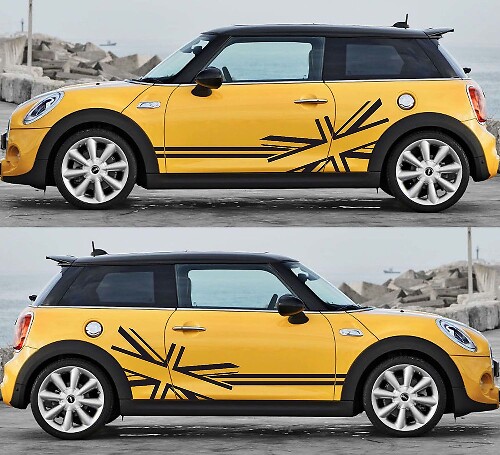 MINI Cooper Seitenstreifen Karosserieaufkleber 2014-2018