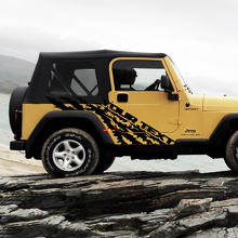 Jeep Wrangler (1999–2006) Custom Vinyl Wrap Kit – Wrangler zerrissen 3