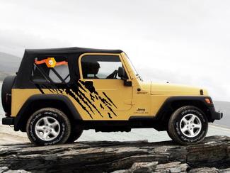 Jeep Wrangler (1999–2006) Custom Vinyl Wrap Kit – Splash