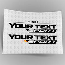 Sport Wrangler Jeep Aufkleber Vinyl Aufkleber Rubicon passend für alle 2018 Modelle JL x2 3