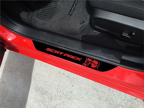 Scat Pack Türschweller Vinylaufkleber für Dodge Charger