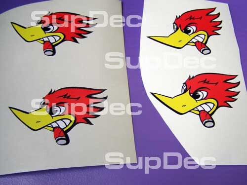 Woody Woodpecker Universeller Vinyl-Aufkleber
