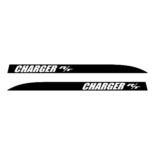 Heckkotflügel R/T Streifen Vinyl-Aufkleber für Dodge Charger 2006-2010