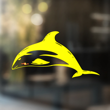 Dolphin Universeller Vinyl-Aufkleber_3