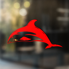 Dolphin Universeller Vinyl-Aufkleber_4