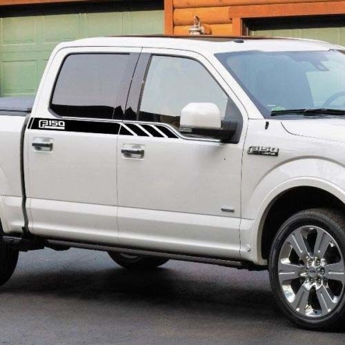 MK13 Seitenstreifen Vinyl-Aufkleber-Set für Musclecar F-150 2015-2018