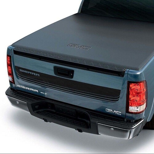 Markierter Streifen Heckklappen-Vinylaufkleber für GMC Sierra