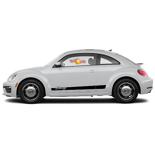 Käfer Seitenstreifen Vinylaufkleber für Volkswagen Beetle 2011-2018