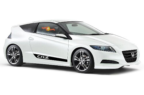 CR-Z Logo Türstreifen Vinyl-Aufkleber-Set für Honda CR-Z