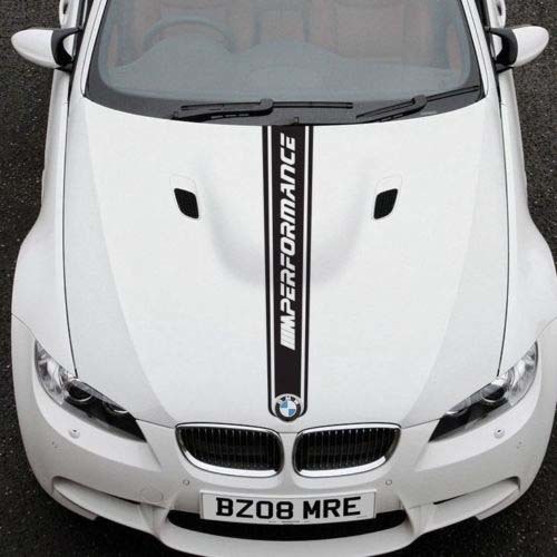 M Performance Konturstreifen Motorhaubenaufkleber für BMW 3er E90/E91/E92/E93 2005-2013