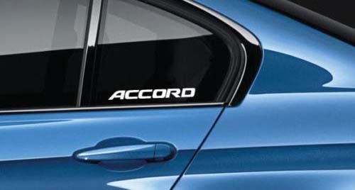 Markenbeschriftung Seitenfenster Vinylaufkleber für Honda Accord