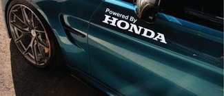 Powered by Honda Aufkleber Aufkleber Logo Vtec Civic Type R Accord 12