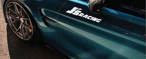 J's Racing Seitentür Vinyl Aufkleber Sticker für Honda S2000