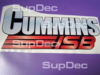 2 Cummins ISB-Emblem-Dodge-Ram-Aufkleber