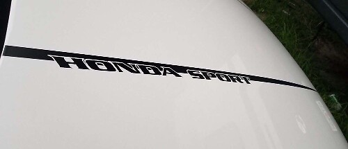 Dünner Sportstreifen Motorhauben-Vinylaufkleber für Honda Accord 2018