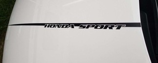 Honda Accord Sport 2018 Motorhaube Streifen Vinyl Aufkleber Auto JDM Spike Graphics Aufkleber