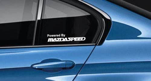 Powered By Mazdaspeed Fenster Vinylaufkleber für Mazda