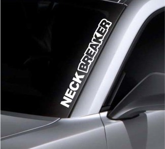 Nackenbrecher Windschutzscheibe Aufkleber Banner Vinyl Aufkleber Autoaufkleber für Subaru WRX