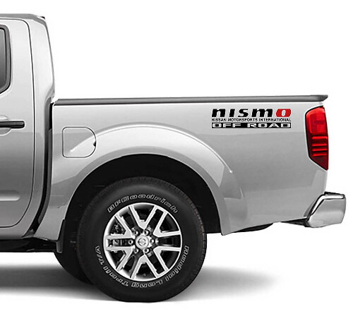 Nismo Style Offroad-Bettseiten Vinylaufkleber Paar für Nissan Frontier