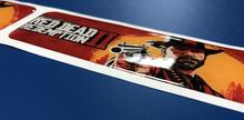 Gewölbte Aufkleber Red Dead Redemption 2 Embleme Auto-Fahrrad-Laptop-Aufkleber 2