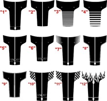2008–2014 Dodge Challenger Motorhauben-Aufkleber-Set. Wählen Sie aus den untenstehenden Designs
 3