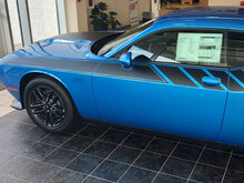 2008 und neuer Dodge Challenger „2015 Drag Pack Style“ Seitenstreifen-Aufkleber-Aufkleber-Set
 2