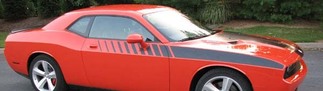 2008 und höher Dodge Challenger Strobe-Akzent-Seitenstreifen-Kit