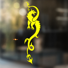 Drachen Sticker Universal im mittelalterlichen Stil aus Vinyl_4