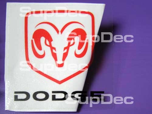 Dodge Ram Head Emblem Aufkleber Aufkleber Transparenz