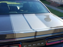 16-teiliges Style Rallye-Streifen Aufkleber-Set für Dodge Challenger ab 2015 2