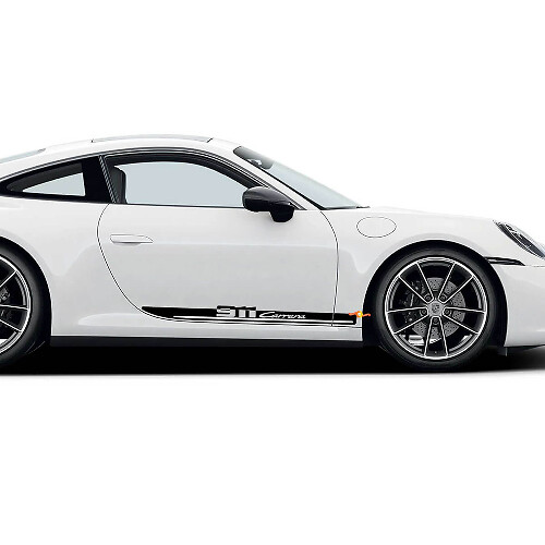 911 Carrera Seitenstreifen Vinyl-Aufkleber-Kit für Porsche 911
