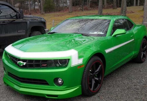 2010–2013 Chevrolet Camaro 68' Stil Nase/Blenden-Akzentstreifen
