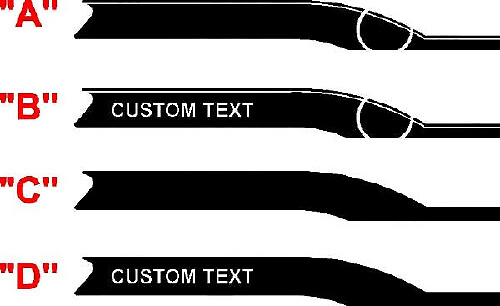 2016 und neuer Chevrolet Camaro Moderne Seitenstreifen im Sportstil
