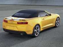 Ab 2016 Chevrolet Camaro SS Cabriolet im Factory-Stil mit zwei Rallye-Motorhauben-, Kofferraum- und Spoilerstreifen
 3