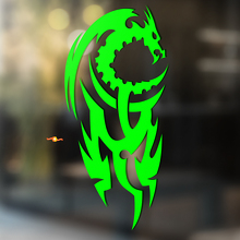Tribal-Stil Drache Universeller Vinyl-Aufkleber_3