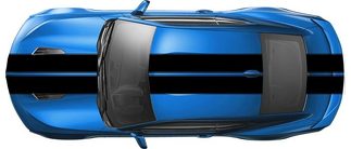 Chevrolet Camaro Pace Car Style Rally Stripes ab 2016 Stoßstange an Stoßstange