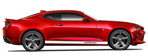 Rocker Panel Stripes Abziehbilder für Chevrolet Camaro
