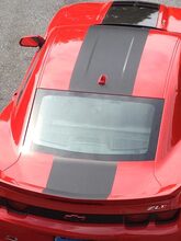 Motorhauben-, Dach-, Kofferraum- und Spoilerstreifen-Set im Chevrolet Camaro ZL1-Stil ab 2010
 2