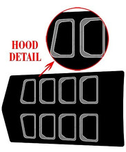 2010 und neuer Chevrolet Camaro Hot Wheels Style Rallye-Streifen-Kit mit Blackouts an der Front- und Heckschürze
 3