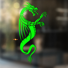 Drache mit Scharfen Flügeln Universeller Vinyl-Dekoraufkleber_3